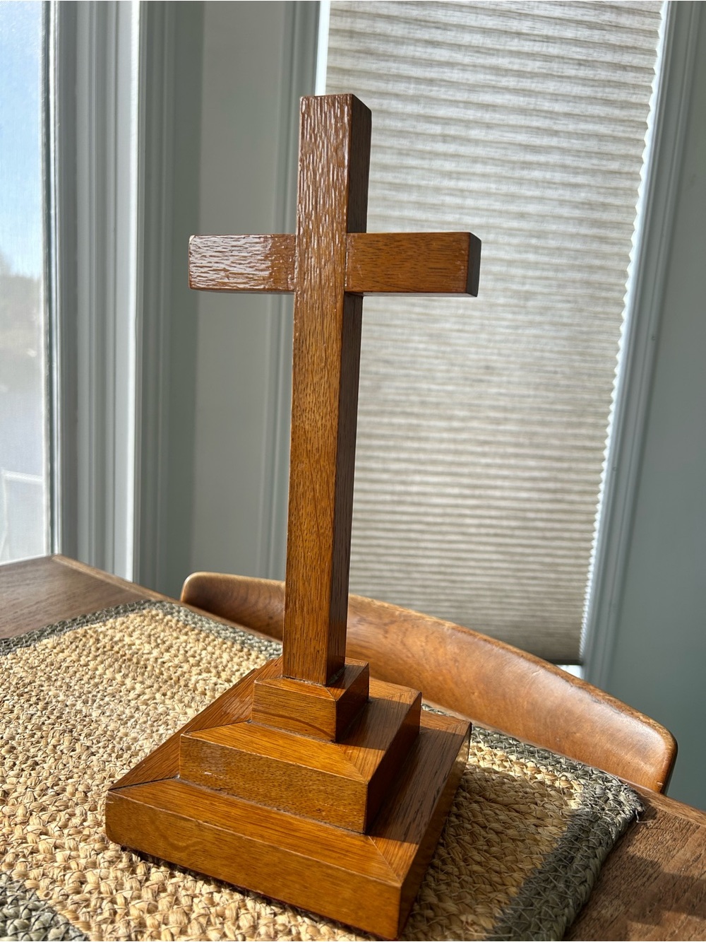 Wooden Crucifix With Base